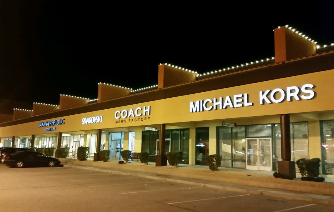 Permanent Lights Commercial Building